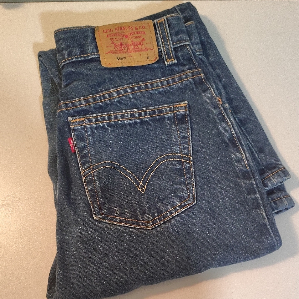 Vintags Levi's Relaxed Fit 550 Classic Denim Jeans